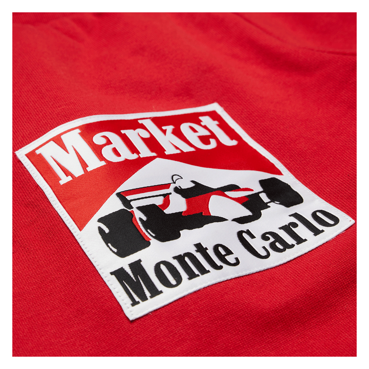 Market Racing Logo Sweatpants - Red