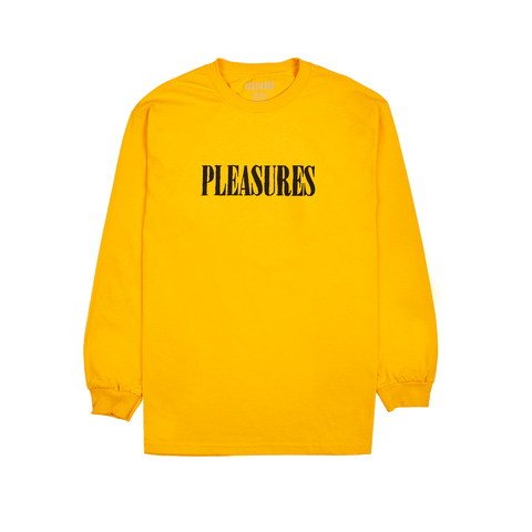 Tickle Logo L/S T-Shirt - Gold