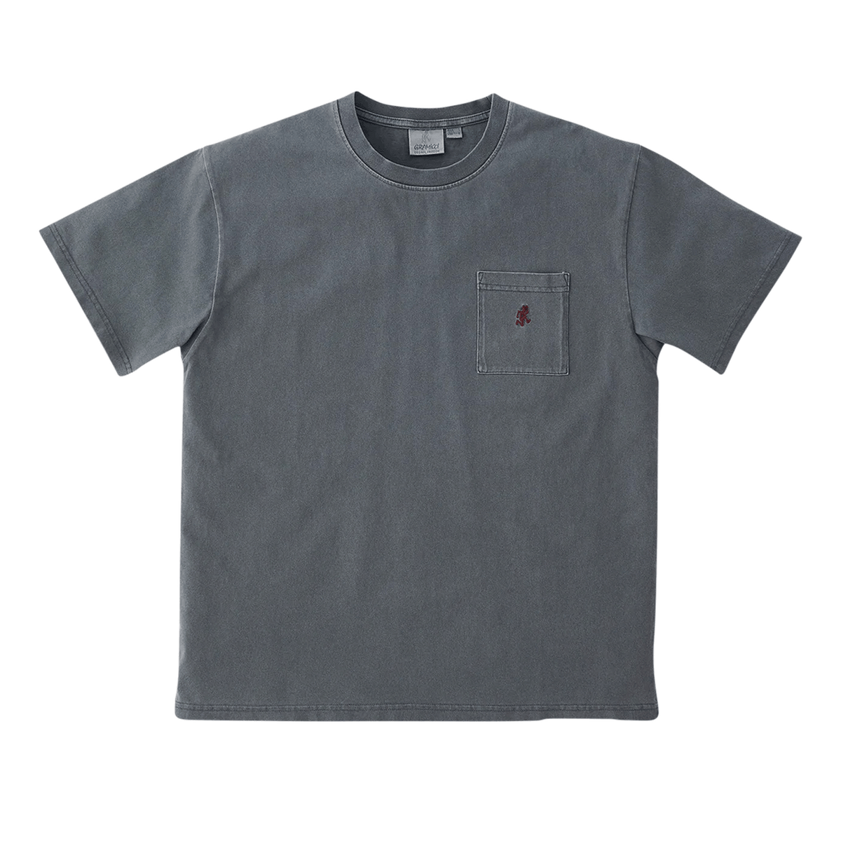 One Point Tee - Grey Pigment
