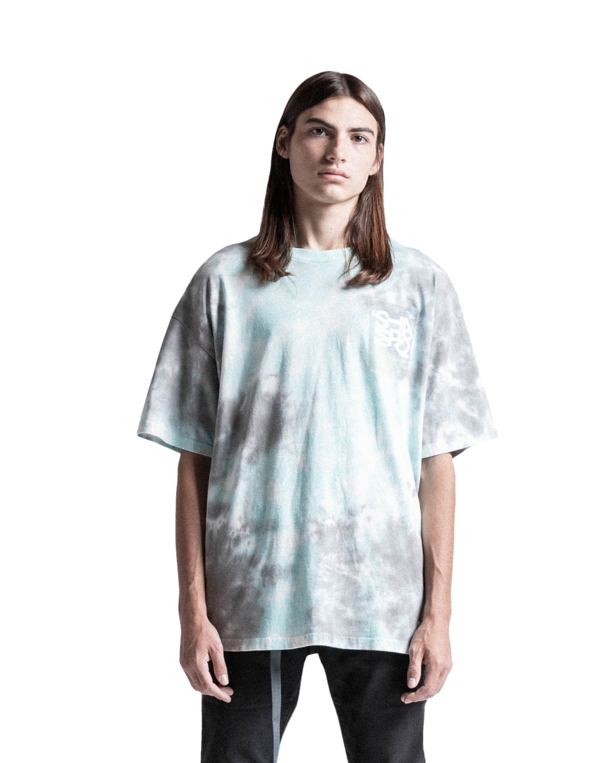 Tumble Tie Dye T-Shirt - Teal